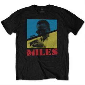 Miles Davis - MILES DAVIS UNISEX TEE: THROWBACK i gruppen MERCH hos Bengans Skivbutik AB (3756630r)
