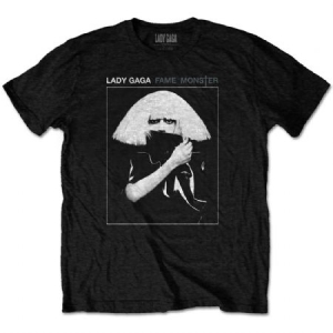 Lady Gaga - Lady Gaga Unisex Tee: Fame i gruppen MERCH / T-Shirt / Sommar T-shirt 23 hos Bengans Skivbutik AB (3881337r)