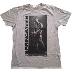 Bruce Springsteen -  Wintergarden Photo Uni Grey    M i gruppen MERCHANDISE / T-shirt / Pop-Rock hos Bengans Skivbutik AB (4099901r)