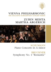 Martha Argerich Wiener Philharmoni - Schumann/Bruckner: Piano Concerto I