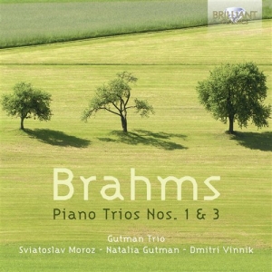 Brahms - Piano Trios No 1&3 i gruppen Externt_Lager / Naxoslager hos Bengans Skivbutik AB (1004552)