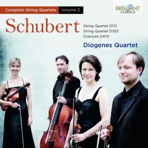 Schubert - Complete String Quartet Vol 2 i gruppen CD / Klassiskt hos Bengans Skivbutik AB (1004601)