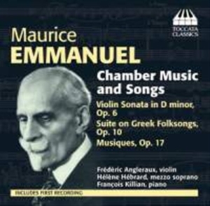 Emmanuel - Chamber Music i gruppen Externt_Lager / Naxoslager hos Bengans Skivbutik AB (1025791)