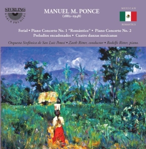 Ponce Manuel M - Piano Concertos i gruppen Externt_Lager / Naxoslager hos Bengans Skivbutik AB (1117725)