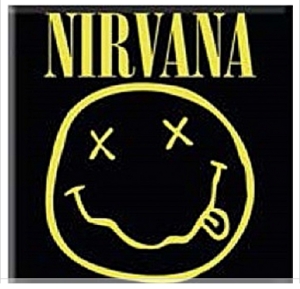Nirvana - Smiley - Fridge Magnet i gruppen CDON - Exporterade Artiklar_Manuellt / Merch_CDON_exporterade hos Bengans Skivbutik AB (1129642)