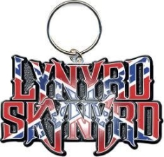 Lynyrd Skynyrd - Keychain: Flag Logo i gruppen ÖVRIGT / Merchandise / Nyheter hos Bengans Skivbutik AB (115739)