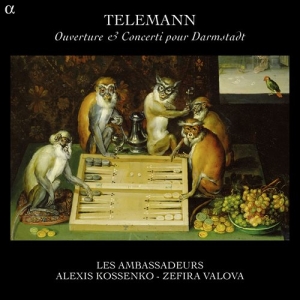 Telemann G. P. - Ouverture & Concerti For Darmstadt i gruppen Externt_Lager / Naxoslager hos Bengans Skivbutik AB (1273061)