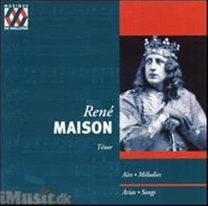 René Maison - Airs - Mélodies i gruppen Externt_Lager / Naxoslager hos Bengans Skivbutik AB (1297750)