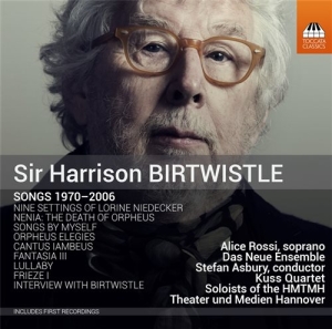 Birtwistle Harrison - Songs 1970-2006 i gruppen Externt_Lager / Naxoslager hos Bengans Skivbutik AB (1485673)