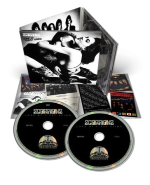 Scorpions - Love At First Sting (2Cd/Dvd) i gruppen CD / Pop-Rock hos Bengans Skivbutik AB (1541591)