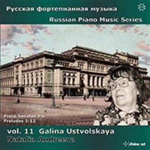 Ustvolskaya Galina - The Complete Solo Piano Music i gruppen Externt_Lager / Naxoslager hos Bengans Skivbutik AB (1554779)