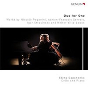 Paganini / Stravinsky / Villa-Lobos - Duo For One i gruppen Externt_Lager / Naxoslager hos Bengans Skivbutik AB (1705910)