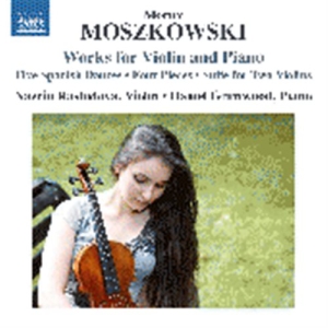 Moszkowski Moritz - Works For Violin And Piano i gruppen Externt_Lager / Naxoslager hos Bengans Skivbutik AB (1714319)