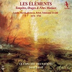 Rebel / Telemann / Vivaldi - Les Éléments i gruppen MUSIK / SACD / Klassiskt hos Bengans Skivbutik AB (1728738)