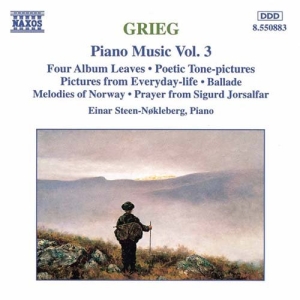 Grieg Edvard - Piano Music Vol 3 i gruppen Externt_Lager / Naxoslager hos Bengans Skivbutik AB (1782906)