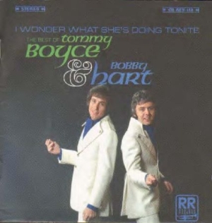 Boyce And Hart - I Wonder What She's Doing Tonight - i gruppen CD / Pop hos Bengans Skivbutik AB (1796880)