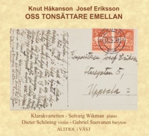Knut Håkanson Josef Eriksson - Oss Tonsättare Emellan i gruppen CD / Klassiskt hos Bengans Skivbutik AB (1838381)