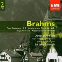 Daniel Barenboim/Sir John Barb - Brahms: Piano Concertos 1 & 2 i gruppen CD / Klassiskt hos Bengans Skivbutik AB (1845990)