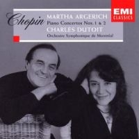 MARTHA ARGERICH/CHARLES DUTOIT - CHOPIN: PIANO CONCERTOS NOS. 1 i gruppen CD / Klassiskt hos Bengans Skivbutik AB (1845998)