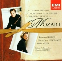 Emmanuel Pahud Sabine Meyer - Mozart: Flute Concertos, K. 31 i gruppen CD / Klassiskt hos Bengans Skivbutik AB (1846006)