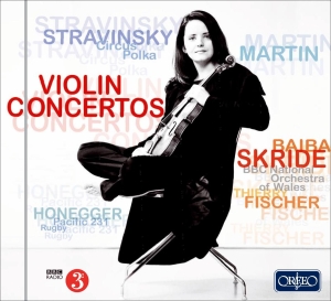 Stravinsky/Martin - Violin Concertos i gruppen Externt_Lager / Naxoslager hos Bengans Skivbutik AB (1875743)