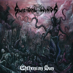 Suicidal Winds - Chthonian Sun i gruppen VINYL / Hårdrock/ Heavy metal hos Bengans Skivbutik AB (1891253)