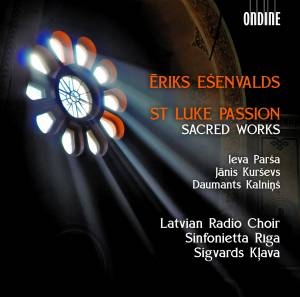 Esenvalds Eriks - St Luke Passion - Sacred Works i gruppen Externt_Lager / Naxoslager hos Bengans Skivbutik AB (1926883)