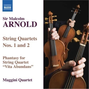 Arnold: Maggini Quartet - String Quartets Nos. 1 And 2 i gruppen Externt_Lager / Naxoslager hos Bengans Skivbutik AB (2006098)