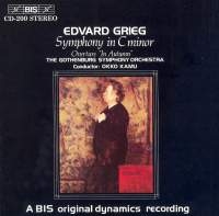 Grieg Edvard - Symphony In C Minor /Autumn Ov i gruppen Externt_Lager / Naxoslager hos Bengans Skivbutik AB (2006399)