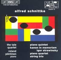 Schnittke Alfred - Piano Quintet /Kanon /Piano Qu i gruppen Externt_Lager / Naxoslager hos Bengans Skivbutik AB (2006734)