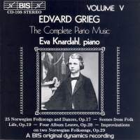 Grieg Edvard - Complete Piano Music Vol 5 i gruppen Externt_Lager / Naxoslager hos Bengans Skivbutik AB (2006760)