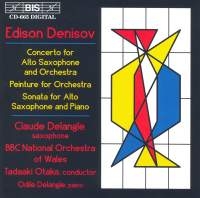Denisov Edison - Concerto For Alto Sax& Orch i gruppen Externt_Lager / Naxoslager hos Bengans Skivbutik AB (2007116)
