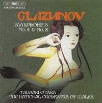 Glazunov Alexander - Symphonies 4 & 8 i gruppen Externt_Lager / Naxoslager hos Bengans Skivbutik AB (2007130)