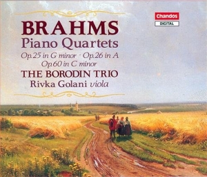 Brahms - Piano Quartets i gruppen Externt_Lager / Naxoslager hos Bengans Skivbutik AB (2008875)