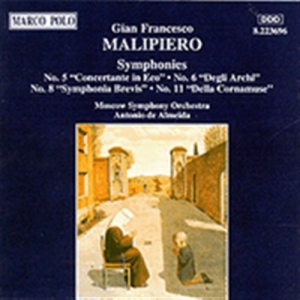 Malipiero Gian Francesco - Symphony 5 6 8 11 i gruppen CD / Klassiskt hos Bengans Skivbutik AB (2008980)