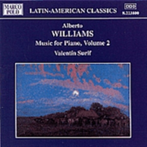 Williams Alberto - Piano Music Vol 2 i gruppen CD / Klassiskt hos Bengans Skivbutik AB (2009015)