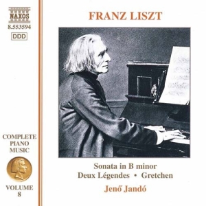Liszt Franz - Complete Piano Music Vol 8 i gruppen Externt_Lager / Naxoslager hos Bengans Skivbutik AB (2011028)