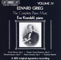 Grieg Edvard - Complete Piano Music Vol 4 i gruppen Externt_Lager / Naxoslager hos Bengans Skivbutik AB (2012457)