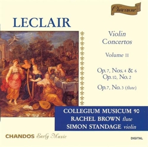 Leclair - Violin Concerti 2 i gruppen Externt_Lager / Naxoslager hos Bengans Skivbutik AB (2013813)