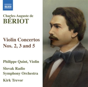 Beriot - Violin Concertos i gruppen Externt_Lager / Naxoslager hos Bengans Skivbutik AB (2014283)