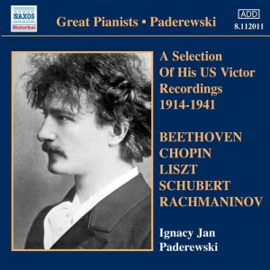 Paderewski - A Selection Of His Victor Recording i gruppen Externt_Lager / Naxoslager hos Bengans Skivbutik AB (2014582)