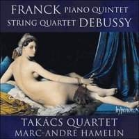 Debussy / Franck - String Quartet / Piano Quintet i gruppen Externt_Lager / Naxoslager hos Bengans Skivbutik AB (2017281)