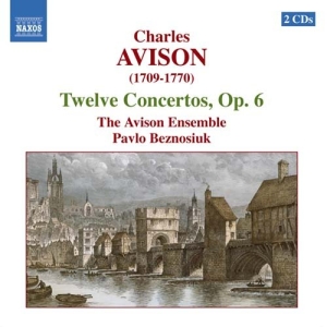 Avison Charles - 12 Concertos Op 6 i gruppen Externt_Lager / Naxoslager hos Bengans Skivbutik AB (2034057)