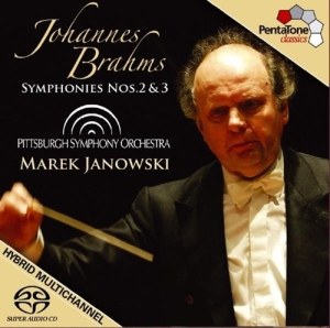 Brahms - Sinfonien 2 & 3 i gruppen MUSIK / SACD / Klassiskt hos Bengans Skivbutik AB (2036507)