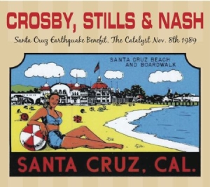 Crosby Stills & Nash - Santa Cruz Benefit 1989 i gruppen Minishops / Crosby Stills Nash hos Bengans Skivbutik AB (2062565)