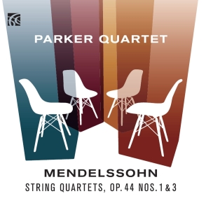 Parker Quartet - String Quartets Op. 44, Nos. 1 & 3 i gruppen Externt_Lager / Naxoslager hos Bengans Skivbutik AB (2072122)