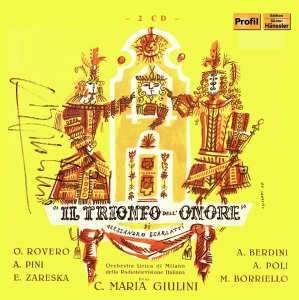 Orchestra Lirica Di Milano Carlo M - Il Trionfo Dell'onore i gruppen Externt_Lager / Naxoslager hos Bengans Skivbutik AB (2109780)