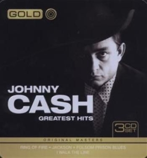 CASH JOHNNY - Gold-Greatest Hits i gruppen Minishops / Johnny Cash hos Bengans Skivbutik AB (2248144)