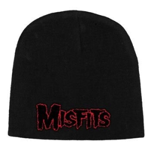 Misfits - Beanie Hat Red Logo i gruppen MERCH / Övrigt / Merch Mössor hos Bengans Skivbutik AB (2283732)