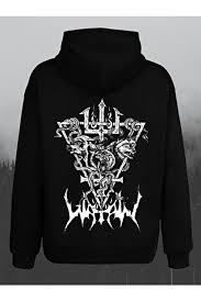 Watain - Zip Hood Snakes And Wolves Black (X i gruppen ÖVRIGT / Merchandise hos Bengans Skivbutik AB (2285112)